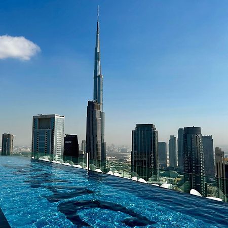 Burj Khalifa Views 2Br With Infinity Pool Downtown Leilighet Dubai Eksteriør bilde