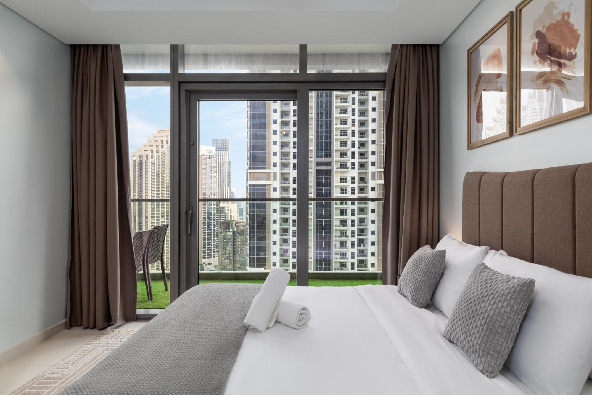Burj Khalifa Views 2Br With Infinity Pool Downtown Leilighet Dubai Eksteriør bilde